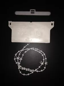 VERTIKALJALOUSIE Reparatursets - Aufhänger, Gewichte und Kette - 89 mm - Bild 1 von 4