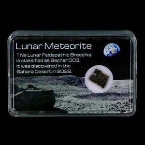 Moon Rock Lunar Meteorite Bechar 003 Algerian Sahara Desert Discovered 2022 - Picture 1 of 4