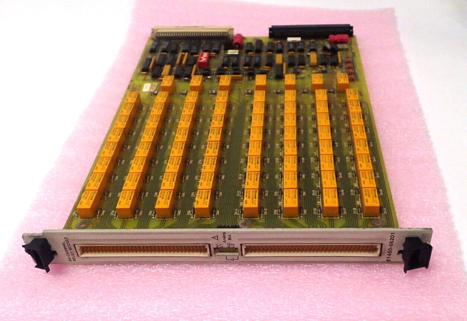 HP / AGILENT E1460-66201/66501 64-CHANNEL RELAY MULTIPLEXER BOARD - Image 1 of 4