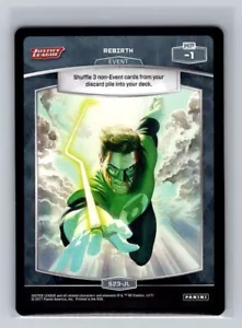 REBIRTH Green Lantern S23-JL 2017 Panini DC MetaX Justice League Starter *Qty* - Picture 1 of 2