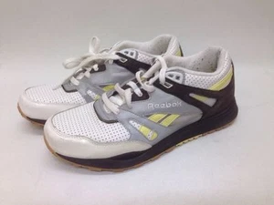 Getragener Herren Reebok Ventilator Laufschuh Größe 9,5 gelb - Bild 1 von 6