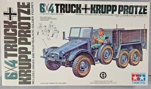 Tamiya 6X4 Truck Krupp Protze # MM204A 4 Figures + Accessory Parts - Picture 1 of 8
