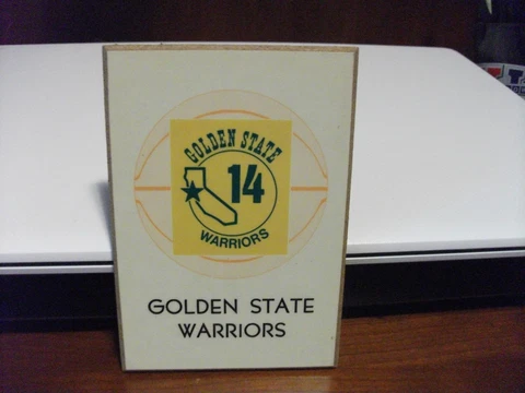 Vintage NBA Basketball Kentucky Art Golden State Warriors Plaque 5 x 3 1/2 Cover