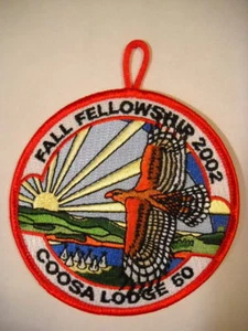 OA LODGE 50 eR2002 FALL FELLOWSHIP MC3 - Foto 1 di 1