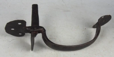 古董 SUFFOLK THUMB 门把手 #4 - 7.5 英寸长尖头 — 第 1/4 张图片