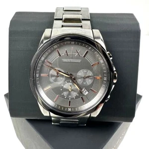 Armani Exchange Men's Chronograph Gray Stainless Steel Watch AX2086 - Picture 1 of 8
