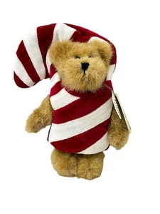 Boyds Bear C Peekers Weihnachten Zuckerstange #913984 TJ bestes Kleid Vintage neu mit Etikett - Bild 1 von 5