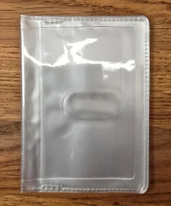 Replacement Credit Card Holder Plastic Sleeves Inserts For Portrait 10 Sleeves - Picture 1 of 21