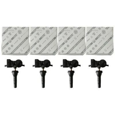 4X MOPAR TIRE PRESSURE SENSOR SET FOR JEEP GRAND CHEROKEE RENEGADE COMPASS 16-19 - Image 1 of 3