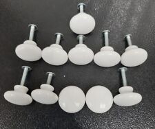 (33mm) white strand cupboard knobs(strand01)