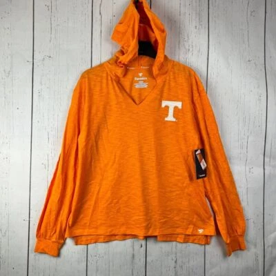 Tennessee Volunteers Medium Fanatics Pullover Hoodie Sweatshirt Orange New Women - Image 1 of 4