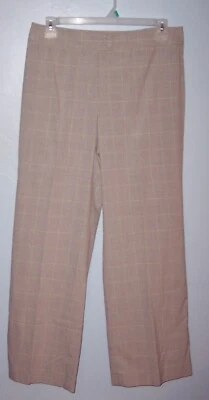 Pantalones de vestir para mujer Reba talla 14 piernas anchas 34" X 31 1/2" de largo usados en excelente estado Foto 1 de 2