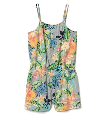 Gap Print spaghetti strap romper Tropical Size 4 years Style #732444 J - Image 1 of 4