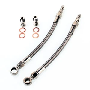 TRITDT Fits Garrett T3 TB03 SAAB Turbo Water Line Kit M16x1.5mm - Picture 1 of 3