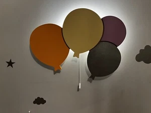 Ballons Wandleuchte Deko/Kinderzimmerleuchten/Babyzimmerbeleuchtung - Bild 1 von 5