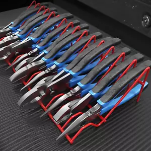 Pliers Rack Tool Drawer Storage Organizer Holder Metal Craftsman Toolbox Garage - Picture 1 of 7