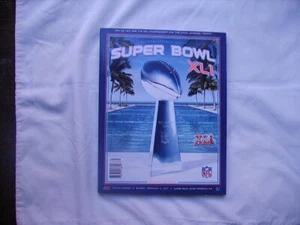 Superbowl XLI (41) Indianapolis Colts vs. Chicago Bears Program February 4,2007 - Picture 1 of 3
