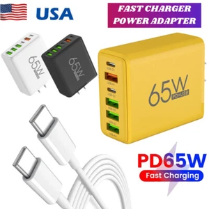 Max 65W Super Charger USB-C Fast Wall Charger For Google Pixel 8 Pro 7a 6 5a 4XL - Picture 1 of 27