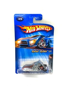 Motocicleta de juguete Hot Wheels Rebel Rides 4/5 (2004) Mattel Scorchin' Scooter #079 - Imagen 1 de 3