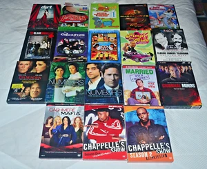 BIG WHOLESALE DVD LOT TV SERIES 60+ Discs HBO Action Drama Comedy Suspense Kids - Picture 1 of 10