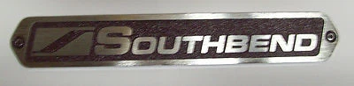 Southbend Grill Plaque Nameplate Emblem Badge 11" X 1 11/16" Stainless Steel