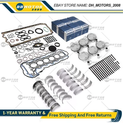 Engine Overhaul Rebuild Kit 9.7:1 For BMW 323i 523i E92 E60 E90 E83 E85 N52 2.5L - Image 1 of 4