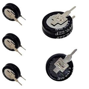 5x Supercap 0,22F 5,5V V-Type | direkt einsetzbarer EDLC, hohe Kapazität | 5,5V  - Picture 1 of 6