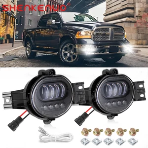 For 2002~2008 Dodge Ram 1500 03-09 Ram 2500 3500 DOT LED Fog Lights Lamps - Picture 1 of 20
