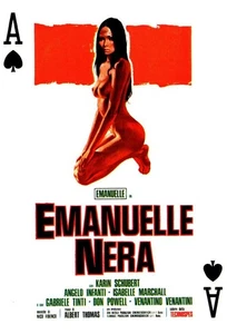 Emanuelle Nera, Sexy Movie Playing Card - Picture 1 of 2