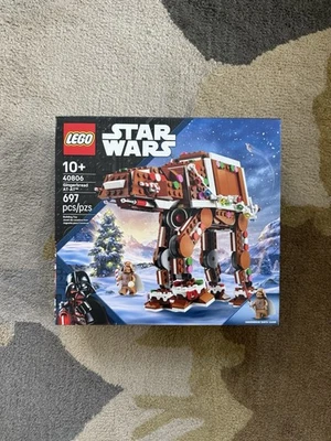 LEGO Star Wars Gingerbread AT-AT Walker 40806 NUEVO Sellado LISTO PARA ENVIAR Foto 1 de 2