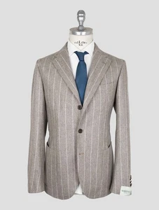 NEU LUIGI BORRELLI BRAUNER SCHURWOLLE ANZUG US 44 - EU 54 BOR9 - Bild 1 von 7