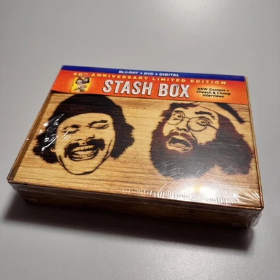 Up In Smoke 40th Anniversary Stash Box Blu-ray DVD Cheech & Chong Limited Set - Bild 1 von 3