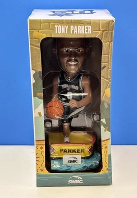 San Antonio Spurs Tony Parker Championship Bobblehead 50th Anniversary New - Image 1 of 2