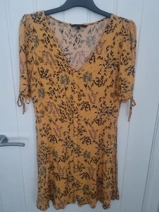 Summer Dress Yellow, Medium Size 12 - Picture 1 of 5