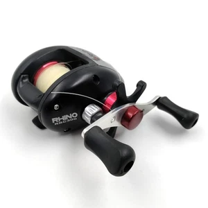 Carrete de fundición de cebo RHINO RBC300 3 rodamientos lisos - probado funciona - Imagen 1 de 4