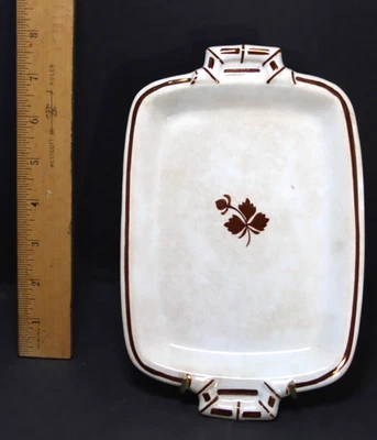 Tea Leaf Royal Ironstone Alfred Meakin Small Platter / Relish Dish Copper Lustre - Image 1 of 4