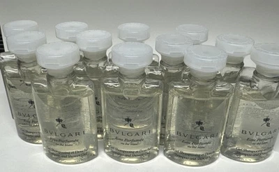 Champú y gel de ducha BVLGARI Au The Blanc (té blanco) paquete de 12 1,3 oz/40 ml Foto 1 de 4