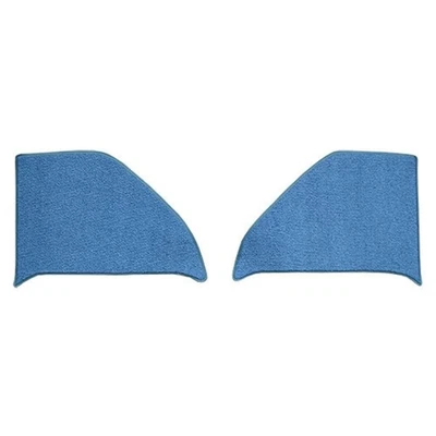 Alfombra para 60-63 GMC Serie 2500 Insertos de cabina regular Panel de patada Troquelado 2 piezas Foto 1 de 4