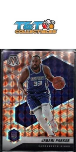 Jabari Parker 2020-21 Panini Mosaic Reactive Orange #166 Sacramento Kings 15a - Picture 1 of 1