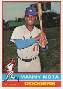 1976 Topps #548 Manny Mota, VG (crease) - Picture 1 of 2