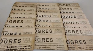 " Der Fortschritt " Lot alter Zeitungen Mai 1942 - Bild 1 von 16