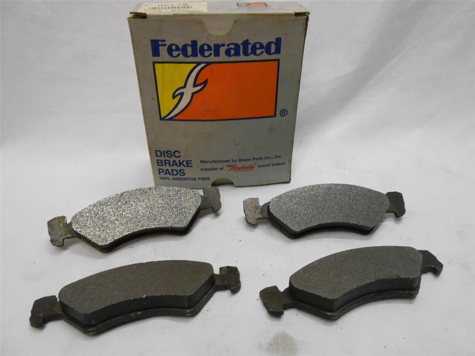 FEDERATED MD170 100% Asbestos-Free Semi-Metallic Front Disc Brake Pads - Image 1 of 1
