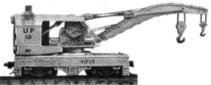 N Gauge - Car Kit 120-Ton Brownhoist Crane -- 2700 New - Picture 1 of 1