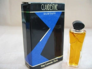 CLANDESTINE by GUY LAROCHE PARIS 0.17 oz / 5 ML Eau De Toilette Miniature In Box - Picture 1 of 1