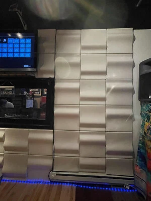 Paneles de sonido acústicos Sea Wave para pared de estudio Foto 1 de 4