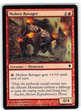 Molten Ravager *Common* Magic MtG x1 Zendikar SP