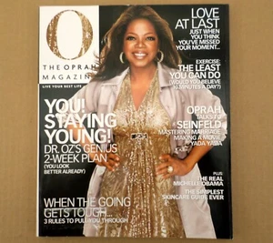 O The Oprah Magazine Nov 2007 Interview w Jerry Seinfeld The Real Michelle Obama - Foto 1 di 6