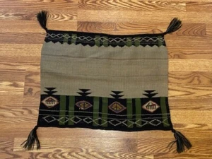 19. JH. PUEBLO KINDER REGEN TANZ KILT 18"X24" KEIN NAVAJO MIT INDIGO & BAYETA - Bild 1 von 21
