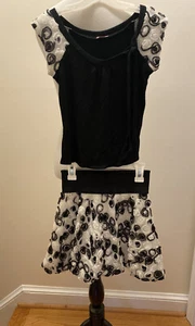 Zoe LTD party holiday girls matching skirt and top size 8 - Picture 1 of 9