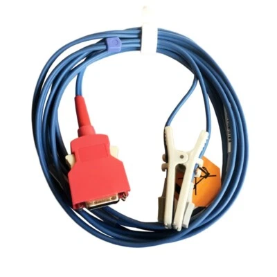 REDYMED Reusable SpO2 Sensor Veterinary Animal Ear Clip Compatible Masimo Rainbow 20pin